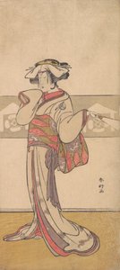 Segawa Kikunojo III in the Role of Oiso no Tora ، حوالي عام 1790. بواسطة كاتسوكاوا شونكو