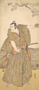 خامس إشيكاوا دانجورو بصفته ساموراي ، حوالي 1780-1785. بواسطة كاتسوكاوا شونكو