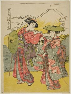 الفصل الثامن: رحلة الزفاف من مسرحية Chushingura (Treasury of Loyal Retainers) بواسطة كاتسوكاوا شونشو