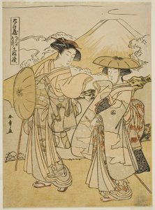 الفصل الثامن: رحلة العرسان ، من مسرحية "Treasury of Loyal Retainers (Chushingura)" بواسطة كاتسوكاوا شونشو