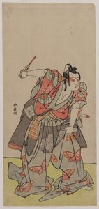 Ichikawa Yaozo II بدور Soga no Goro بواسطة كاتسوكاوا شونشو