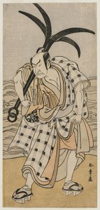 ناكامورا ناكازو الأول بصفته مواطنًا يحمل مرساة ، ج. 1780. بواسطة كاتسوكاوا شونشو