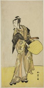 الممثل Ichikawa Danjuro V في دور Kakogawa Honzo ، من مسرحية "Kanadehon Chushin Nagori no Kura" ، تم عرضها في مسرح Nakamura في الشهر التاسع ، 1780 بواسطة كاتسوكاوا شونشو