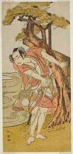 الممثل Ichikawa Yaozo II - لست خائفا (؟) بواسطة كاتسوكاوا شونشو