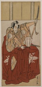 Ichikawa Monnosuke II بدور Urabe no Suetake بواسطة كاتسوكاوا شونزان