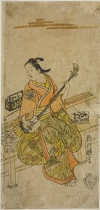الممثل ياماشيتا كوساسابورو بواسطة Katsukawa Terushige