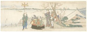 Daikagura Performers ، 1801-1805 بواسطة كاتسوشيكا هوكوساي