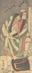 Ichikawa Ebizo Danjuro V in the Role of Mongaku Shonin المتنكر في زي Yamagatsu من ... ، 1781-1801. بواسطة كاتسوشيكا هوكوساي