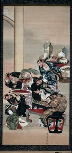 تعمل على ذراع Guanyu ، 1840. بواسطة كاتسوشيكا أوي