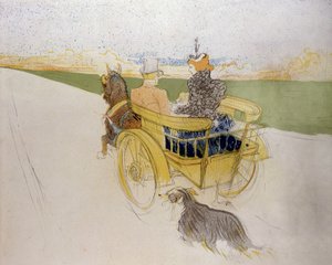 بدون عنوان. هنري دي تولوز لوتريك (1864 - 1901). الطباعة الحجرية. متحف بيتي ، ليموكس.