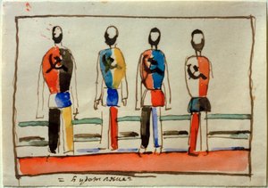 Budetijane (رجل المستقبل) بواسطة كازيمير سيفرينوفيتش ماليفيتش