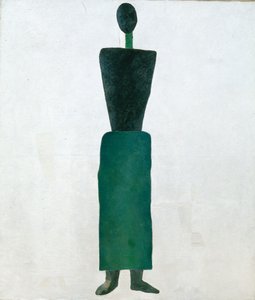 الرقم الأنثوي ، 1928-1929. بواسطة كازيمير سيفرينوفيتش ماليفيتش