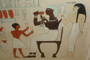 تابوت أشعيت، التفاصيل، الفراعنة السود، النوبيون، مصر، المتحف المصري، ج...، 2007 (الصورة) بواسطة كينيث جاريت