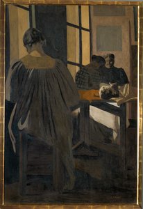 أتيليه الأزياء الراقية (لوحة على قماش)