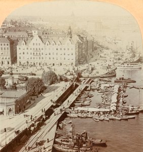 ميناء ، ستوكهولم ، السويد ، 1901.