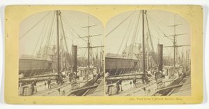 منظر من تي وارف ، بوسطن ، ماساتشوستس ، 185575. المؤلفون: كيلبورن براذرز ، بي دبليو كيلبورن.