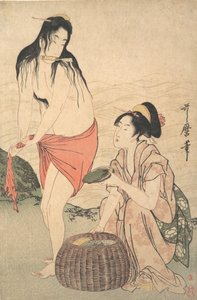 الغواصون أذن البحر 1788. بواسطة كيتاجاوا أوتامارو