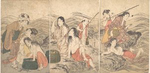 فتاة فيشرز آند باثرز 1791. بواسطة كيتاجاوا أوتامارو