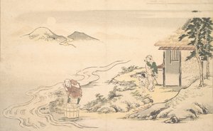 اكتمال القمر في وقت حصاد إيمو ، الشهر الثامن ، 1789. بواسطة كيتاجاوا أوتامارو