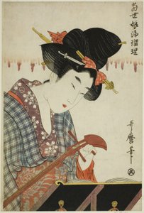 Tsur Ning Ashamisen (Shamisen no Nejime) ، من Teserie