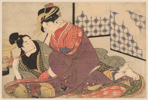 شاب يدخن مع مومس التقى جونغ مان المحظية Negai no itoguchi (عنوان المسلسل) بواسطة كيتاجاوا أوتامارو