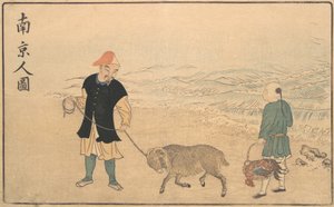 صورة لرجل نانكين ، 1789. بواسطة كيتاو ماسايوشي