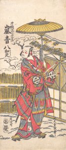 أراشي أوتوهاتشي الأول ككوميدي مشهور ، كاليفورنيا. 1766. بواسطة Kitao Shigemasa