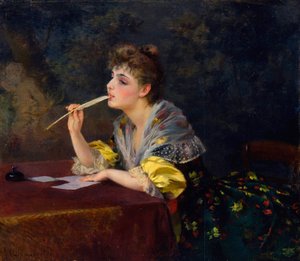 "حرف" ، 1893. بواسطة كلافي ستيبانوف