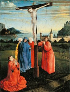 المسيح على الصليب حوالي 1430 - 333 (زيت على لوح)