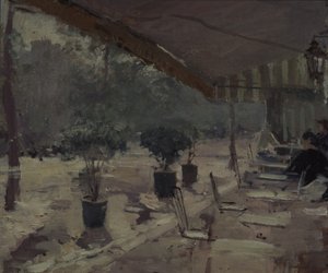 مقهى في باريس ، 1890 بواسطة كونستانتين ألكسيفيتش كوروفين