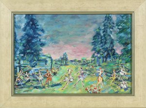 تصميم المسرح للباليه كورسير من تأليف أ. آدم ، 1914 بواسطة كونستانتين ألكسيفيتش كوروفين