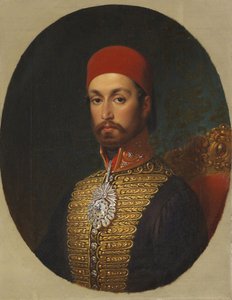 صورة السلطان عبد المجيد الأول ، ج. 1846 بواسطة قسطنطين يوهان فرانز كريتيوس