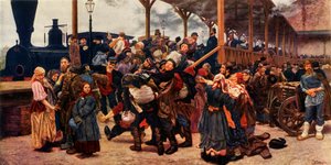 "Off to the War" ، ١٨٨٠ ، ١٩٦٥. بواسطة كونستانتين سافيتسكي