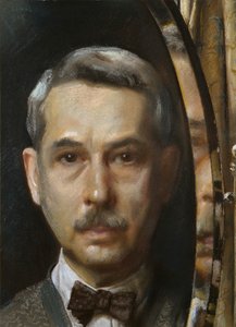 بورتريه ذاتي في المرآة ، 1928