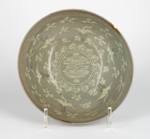 سلطانية بالرافعات والسحب ، حوالي 1150-1200 بواسطة المدرسة الكورية