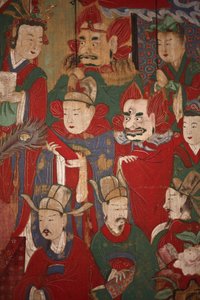 Byeonseong ، ملك الجحيم السادس (التفاصيل) ، 1798 بواسطة المدرسة الكورية