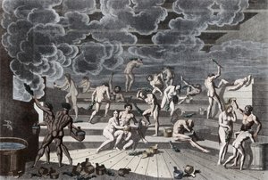 حمام روسي ، 1811