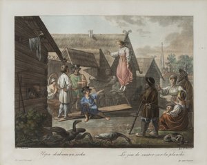 لعبة القفز على لوحة ، 1812 م