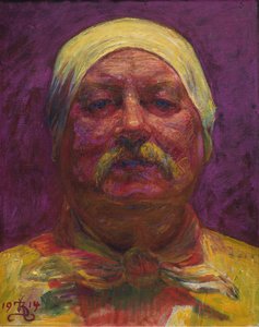 بورتريه ذاتي ، 1914.