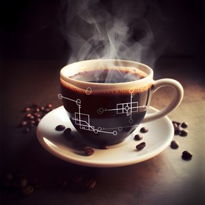 "القهوة + العلم = الطاقة" 4
