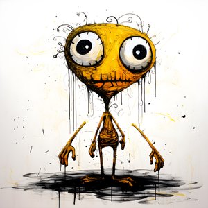 شخصية كرتونية صفراء 3