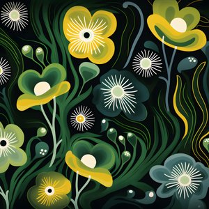 الأشكال التجريدية المعاصرة Marimekko 1