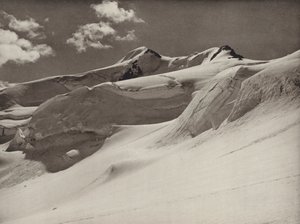 Wildspitze من الغرب (صورة b / w) بواسطة كيرت هيلشر