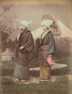 المسافرون اليابانيون ، ج .1880