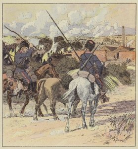 Bivouac من القوزاق الجنرال Rennenkampf بواسطة لام Malespine
