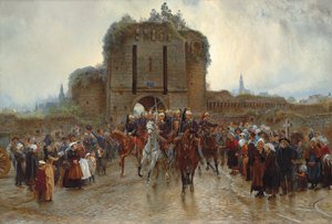 إلى الأمام: الفرسان الفرنسيون يغادرون مدينة بريتون عند إعلان الحرب ، 1888-1889