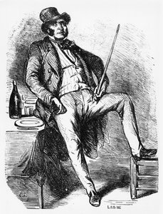 Vautrin ، رسم توضيحي من "Le Pere Goriot" بواسطة Honore de Balzac (1799-1850) بواسطة ليزن
