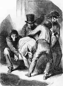 رسم توضيحي لدوقة لانجياس ، رواية بقلم هونور دي بلزاك (1799-1850) من مجموعة متعددة المجلدات بعنوان Human Comedy ، نقش بواسطة Laisne بواسطة لايسن لايسن