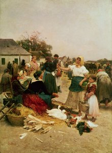 سوق الدواجن ، 1885