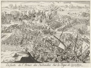 معركة سد Kauwenstein 1585 Defaite de l